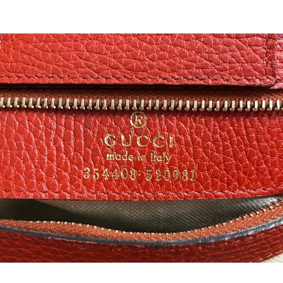 Authentic Gucci “Swing” Leather Tote – Designer Shoulder Bag - Picture 10 of 10